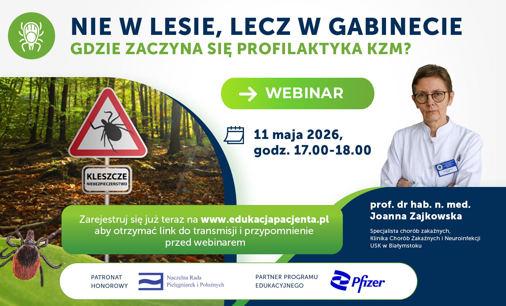 Nie w lesie, lecz w gabinecie – gdzie zaczyna się profilaktyka KZM? [WEBINAR]
